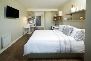 1 bed studio, Grantham Road, Shieldfield, Newcastle, NE21QX - Image 1